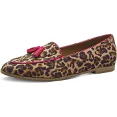 Tamaris Instappers ombergrijs / cappuccino / pink / zwart