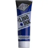 Essdee Block Printing Ink Verf voor linosnede Brilliant Blue (Ultramarine) 300 ml
