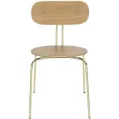 UMAGE Curious stoel Oak-brass legs