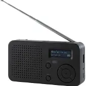 Imperial 22-128-00 Draagbare radio VHF (FM), DAB+, FM DAB+, Bluetooth Zwart