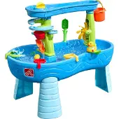 Step2 Double Showers watertafel met 11-delige accessoireset | Waterspeelgoed voor kind | Activiteitentafel met water voor de tuin