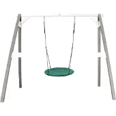 Axi Summer Nestschommel Grijs/wit