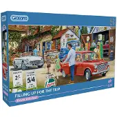 Gibsons Trevor Mitchell - Filling Up for the Trip Puzzel (636 stukjes)