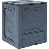 VidaXL - Compostbak - 260 - L - 60x60x73cm - grijs