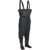 vidaXL Waadpak met laarzen en riem maat 39 zwart