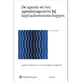 Sans marque De agenda en het agenderingsrecht bij kapitaalvennootschappen