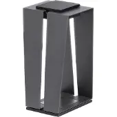 LES JARDINS Skaal Solar Lantaarn Space Grey Aluminium | 40 cm