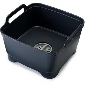 Joseph Joseph Wash and Drain afwasteil - grijs/antraciet