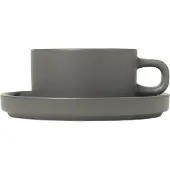 Blomus Theekop Pilar Pewter (4-Delig)