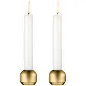 Lind DNA Silhouette kandelaar 34 2-pack Goud