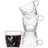 Sagaform Picknick koffiekop 4-pack Helder