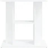 vidaXL Aquariumstandaard 60x30x60 cm bewerkt hout wit