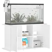 vidaXL Aquariumstandaard 101x41x58 cm bewerkt hout wit
