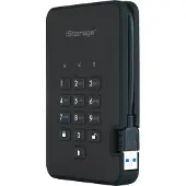 ISTORAGE diskAshur 2 Externe harde schijf (2,5 inch) USB-A 3.2 Gen 2 Zwart IS-DA2-256-2000-B