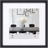 Walther design Steel Style - Kunststof lijst - Fotoformaat 20x20 cm - Zwart