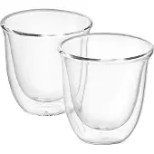 De'Longhi De'Longhi dubbelwandige espresso glazen - 2 stuks