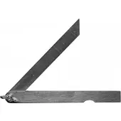 Format Metalen zwaaihaak 3-delig 400x25x5mm