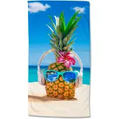 Good Morning strandlaken Summer Pineapple - handdoek 100x180 cm