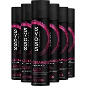 Syoss Ceramide - Haarspray - Styling, Verzorging en Herstel - Geeft Soepelheid en Kracht - Perfecte Afwerking - Voordeelverpakking - 6x300ml