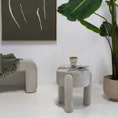 Giga Meubel Poef Yara Beige