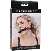 Sportsheets - Saffron -Siliconen bit gag