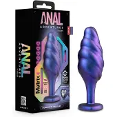 Anal Adventures - Matrix - Bumped Bling Plug - Anaalplug met siersteen
