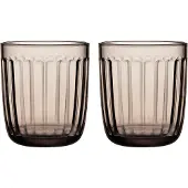 Iittala Raami drinkglas 26 cl 2-pack Linnen