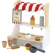 Tryco Houten Ijskraam Ice Cream Cart