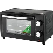 Brock Electronics Mini Oven TO 9001 B (9 liter, 650W, Zwart)