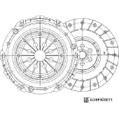 Blue Print Koppelingsset ADBP300071