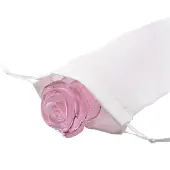 Dreamtoys Zwarte Dildo Dream Toys Glaze Glass G-spot Roze