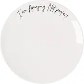 Villeroy & Boch 6x Villeroy & Boch Verklaring, Bord, Wit