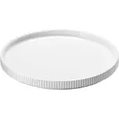 Georg Jensen Bernadotte Lunchbord 200 Mm - Dinerborden Porselein White - 10019189