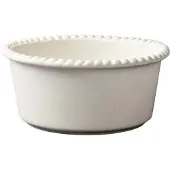 PotteryJo Daria kom Ø18 cm aardewerk Cotton white