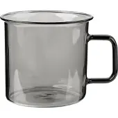 Muurla glazen mok 35 cl Grijs