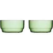 Lyngby Kom Torino Green 12 cm (Set van 2)