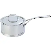 Demeyere Atlantis steelpan met deksel 16 cm