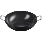 Le Creuset Ceramic wokpan met 2 handvatten 32 cm