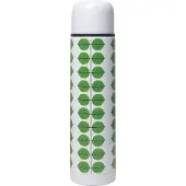 Pluto Berså thermos 0.75l Wit-groen