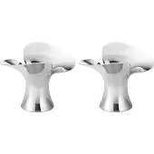 Georg Jensen Kaarshouder Bloom Taper Mirror (Set van 2)
