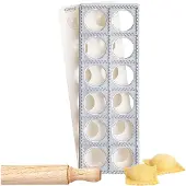 GEFU TASCA Raviolimaker - 3-delige Set - Ravioli Vorm - Pasta Maker voor 12 Ravioli