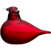 Iittala Birds By Toikka Little Tern - Glaskunst Glas Red - 1014462