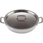 Le Creuset Sauteerpan Magnetik RVS 30 cm