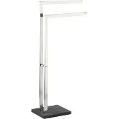 Wenko Slate Rock handdoekhouder 2 armen RVS