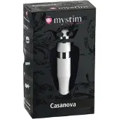 Mystim Casanova - elektro-staafdildo (wit)