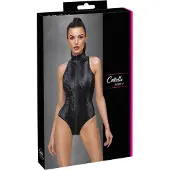 Cottelli Party - body - slangenprint - zwart