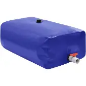 vidaXL Watertank met kraan opvouwbaar 1500 l PVC