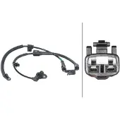 Hella 6PU 012 679-861 Wielsnelheidssensor (ABS)