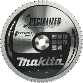 Makita EFFICUT ref.305x254x63Z E-12055 E-12055 Diameter:305 mm Aantal tanden:63 Dikte:1.75 mm