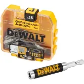 DeWalt Accessoires 15-delige mixed tic tac + schroefgeleider - DT71511-QZ
